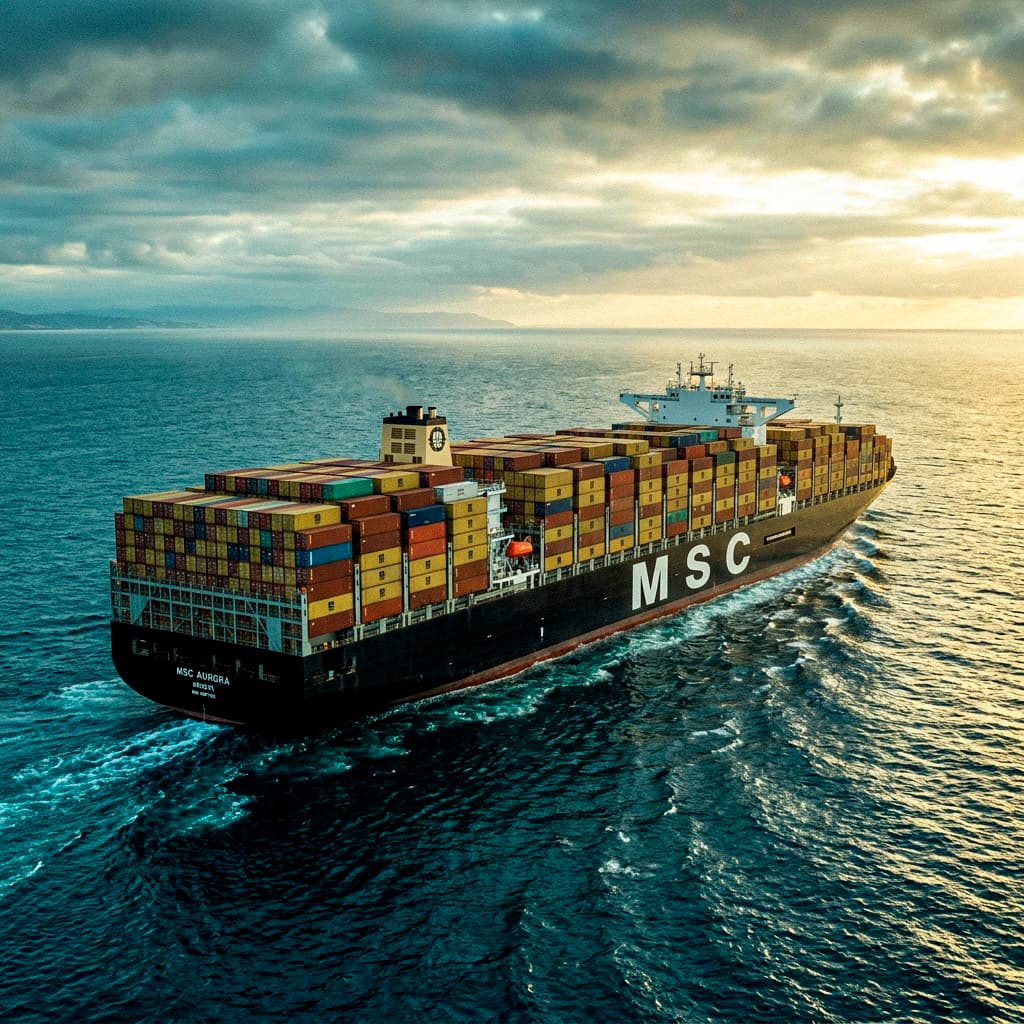 Navio cargueiro MSC